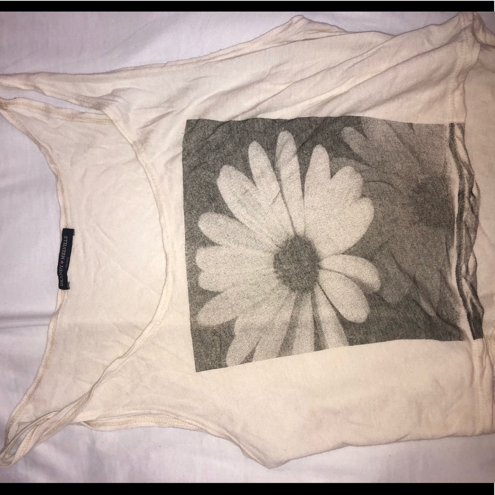 Brandy Melville soft white tank